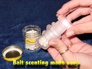 Soft plastic scenting made easy to make your plastic baits taste real!